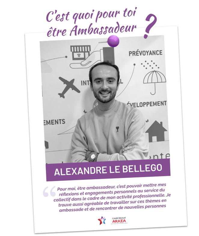 Ambassadeur diversité - Alexandre Le Bellego